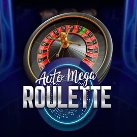 Auto Mega Roulette slot icon by Pragmatic Play, available at SpinDog Casino