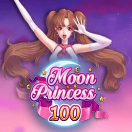 Moon Princess 100 logo by Play'n GO at SpinDog Casino