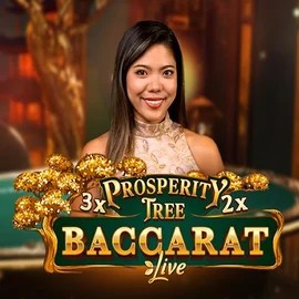 Prosperity Tree Baccarat logo by Evolution SpinDog Casino