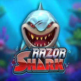 Razor Shark slot visual from Push Gaming available on spindognederland.com