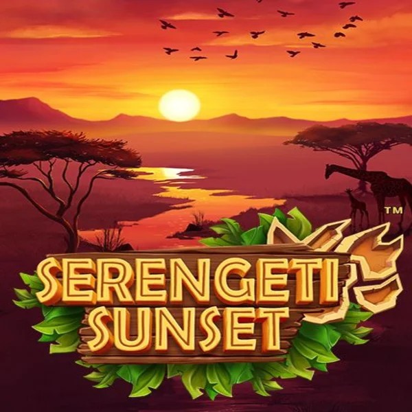 Serengeti Sunset slot visual from Skywind Group available on spindognederland.com